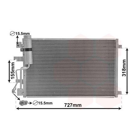 Condenseur avec bouteille