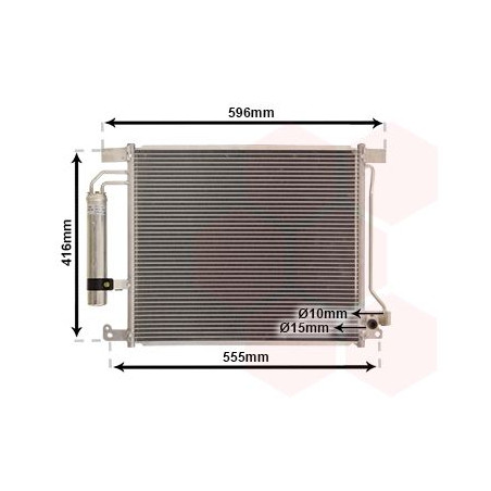 Condenseur avec bouteille