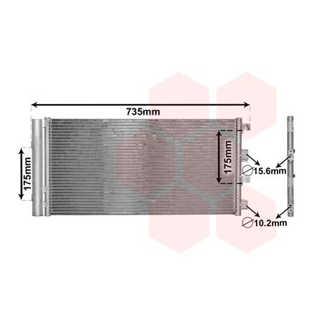 Condenseur avec bouteille