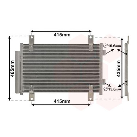 Condenseur avec bouteille