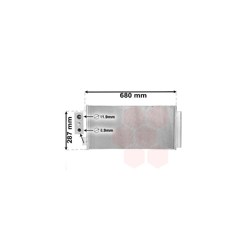 Condenseur avec bouteille