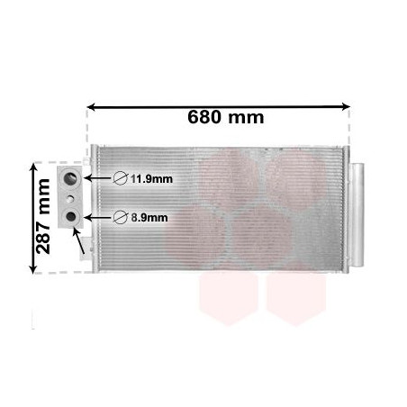Condenseur avec bouteille