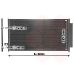 Condenseur avec bouteille