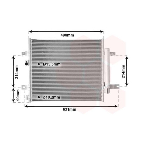 Condenseur avec bouteille