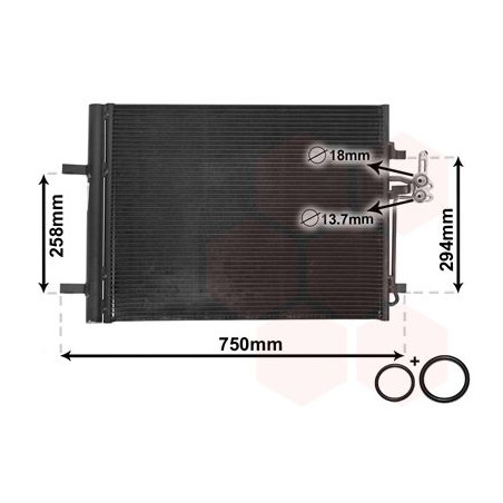 Condenseur avec bouteille