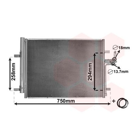 Condenseur avec bouteille