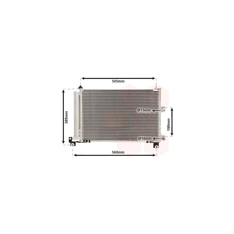 Condenseur avec bouteille