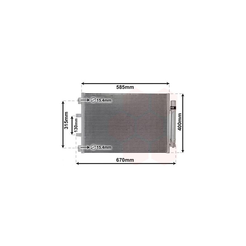 Condenseur avec bouteille
