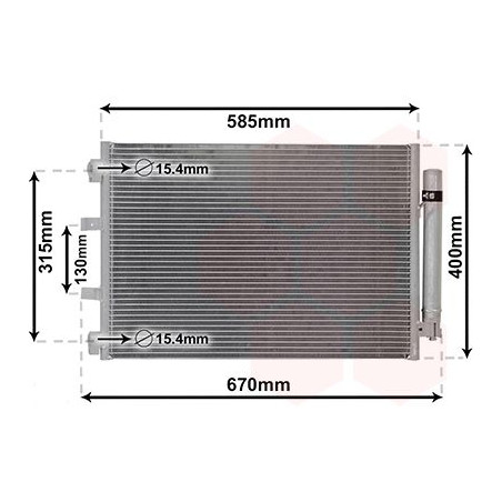Condenseur avec bouteille