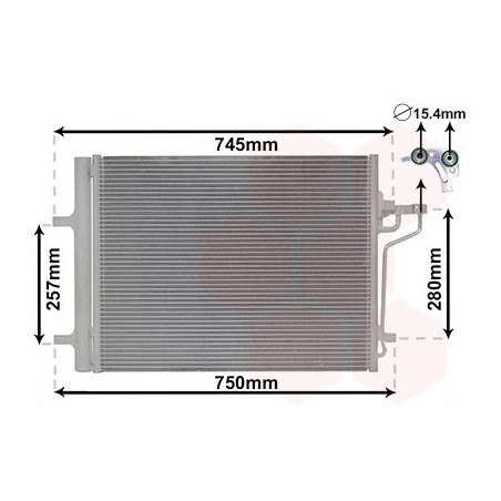 Condenseur avec bouteille