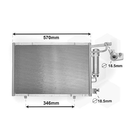 Condenseur avec bouteille