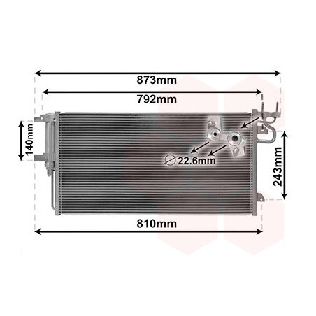 Condenseur avec bouteille