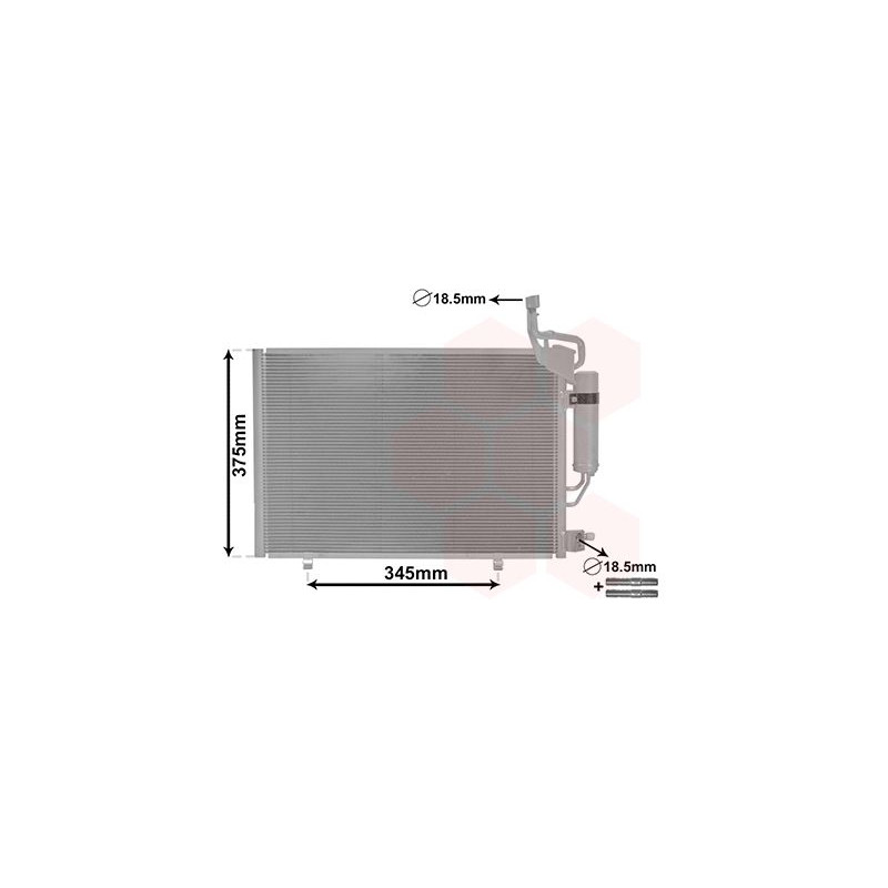 Condenseur avec bouteille