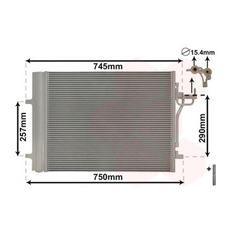 Condenseur avec bouteille