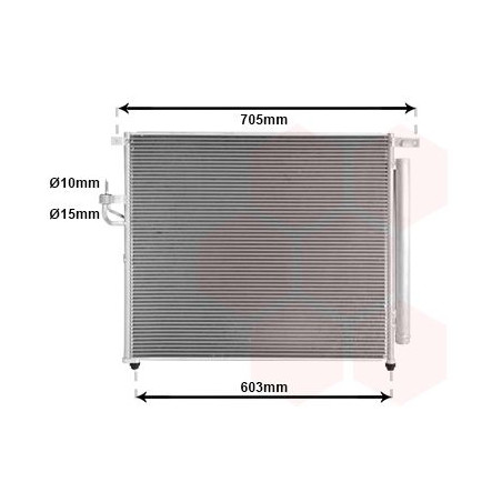 Condenseur avec bouteille