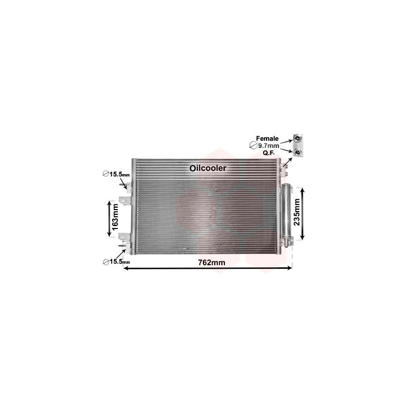 Condenseur avec bouteille