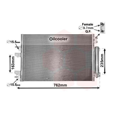 Condenseur avec bouteille
