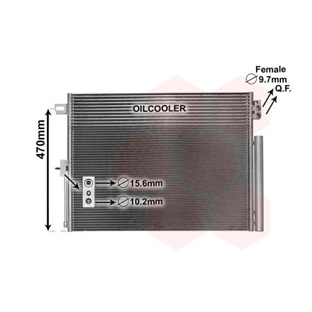 Condenseur avec bouteille