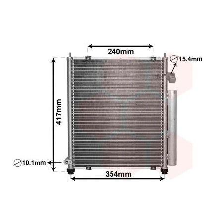 Condenseur avec bouteille