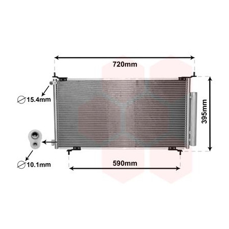 Condenseur avec bouteille