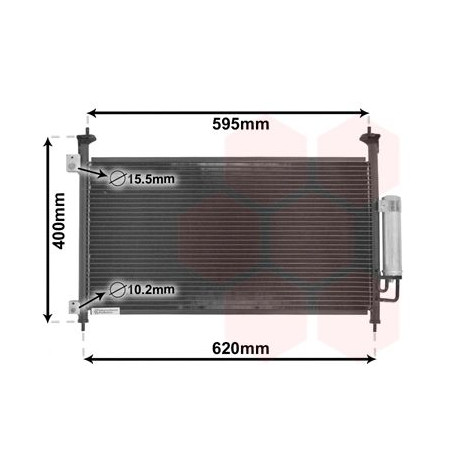 Condenseur avec bouteille