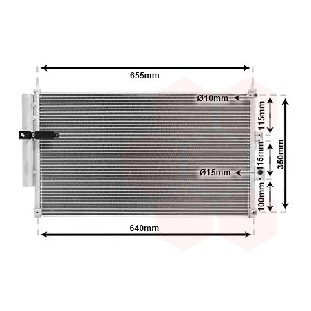 Condenseur avec bouteille