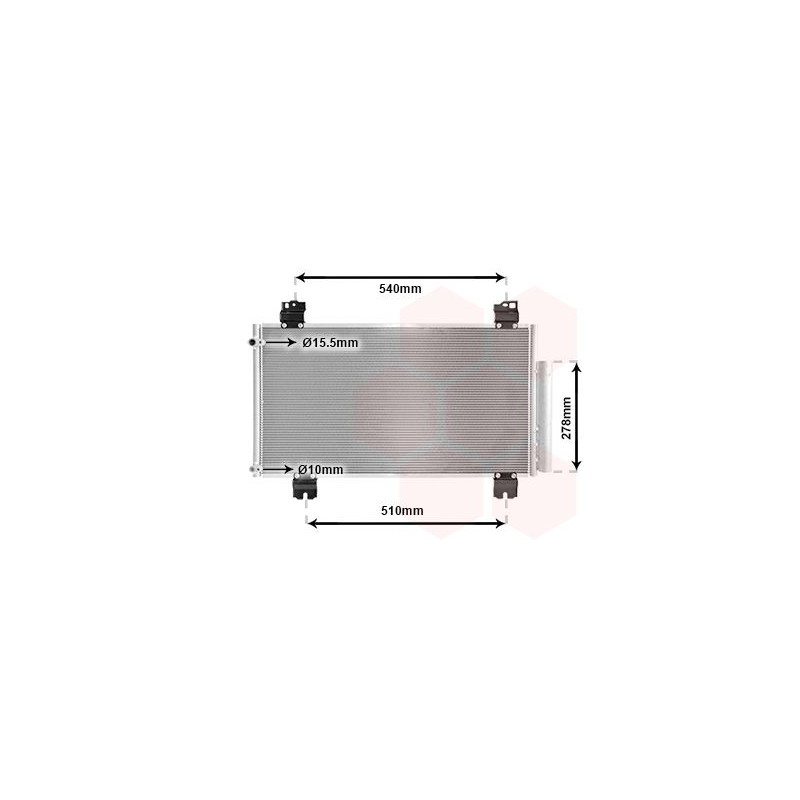 Condenseur avec bouteille