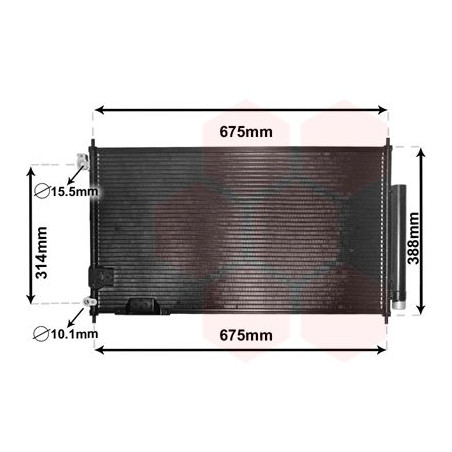 Condenseur avec bouteille