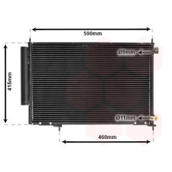 Condenseur avec bouteille