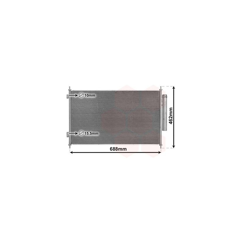 Condenseur avec bouteille