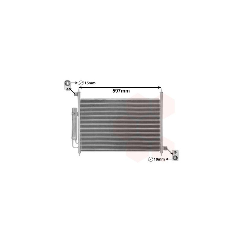 Condenseur avec bouteille