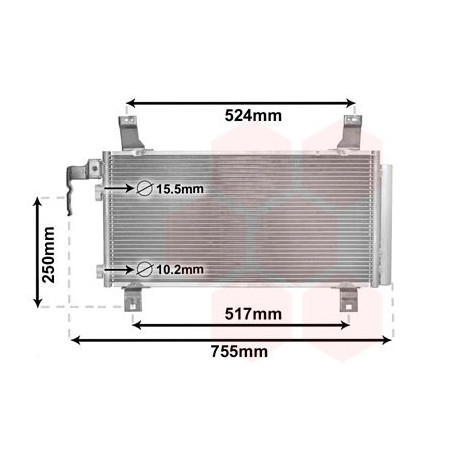 Condenseur avec bouteille