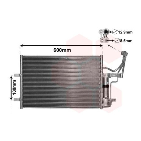 Condenseur avec bouteille