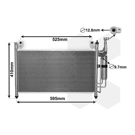 Condenseur avec bouteille