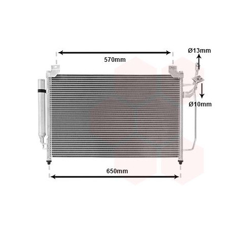 Condenseur avec bouteille