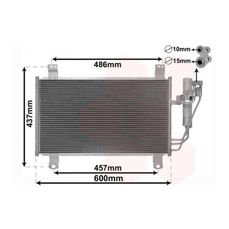 Condenseur avec bouteille