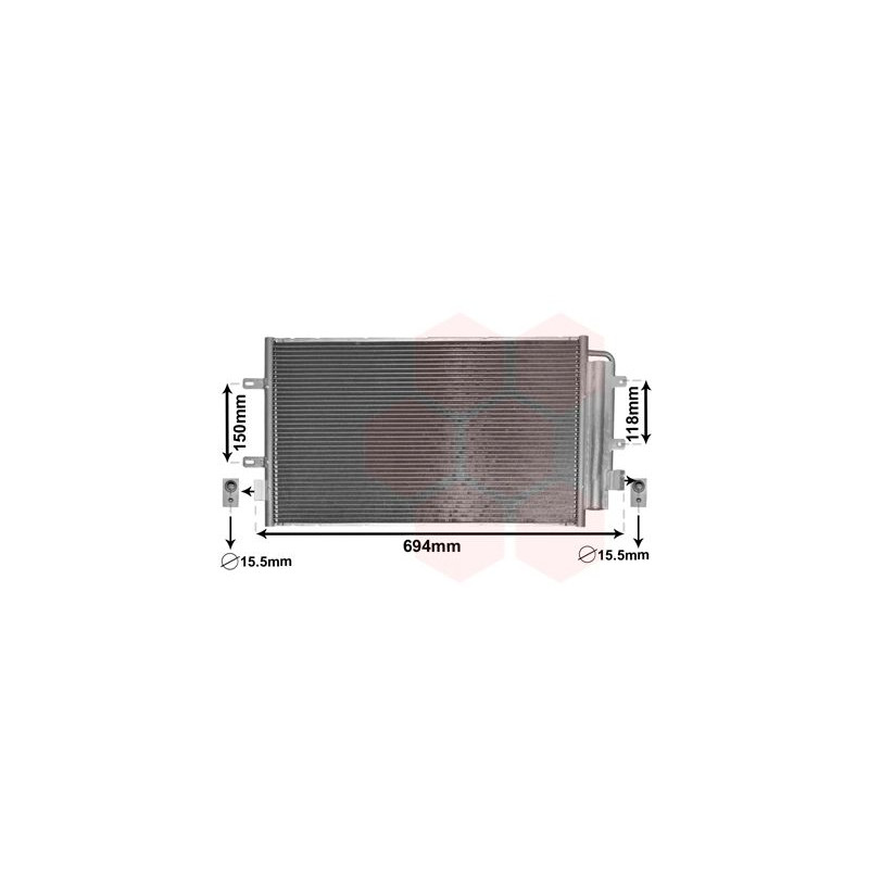 Condenseur avec bouteille