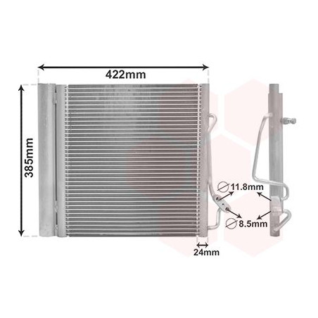 Condenseur avec bouteille