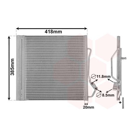 Condenseur avec bouteille