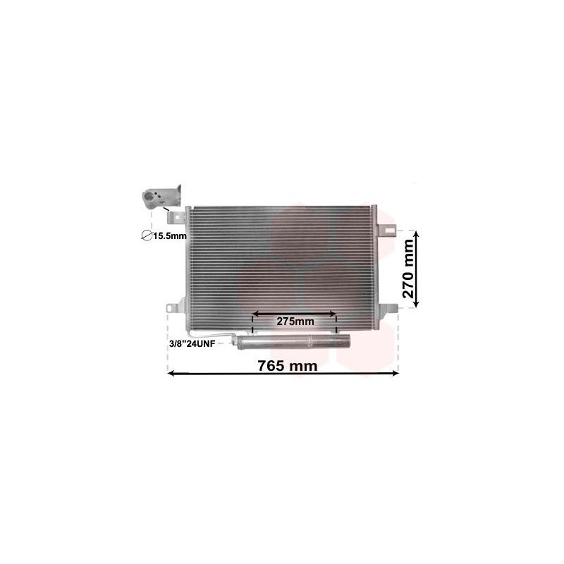 Condenseur avec bouteille