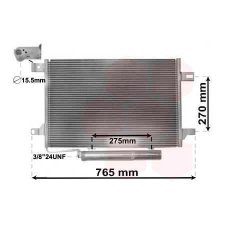 Condenseur avec bouteille