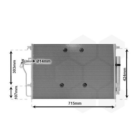 Condenseur avec bouteille