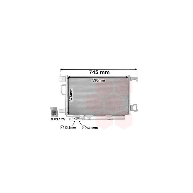 Condenseur avec bouteille