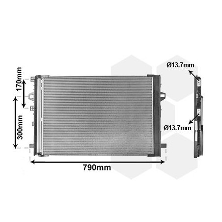 Condenseur avec bouteille