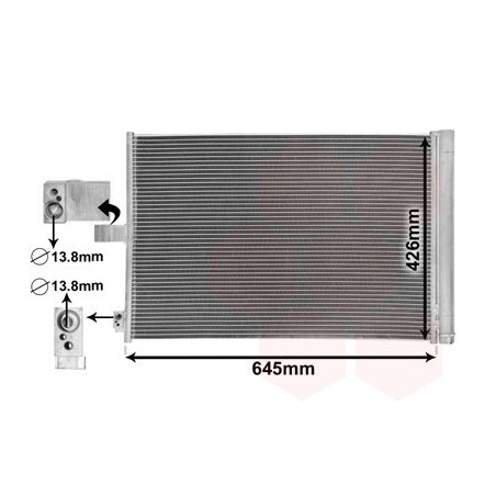 Condenseur avec bouteille