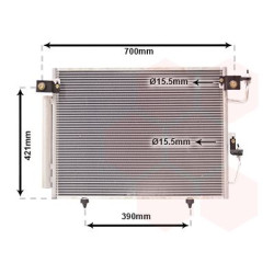 Condenseur avec bouteille
