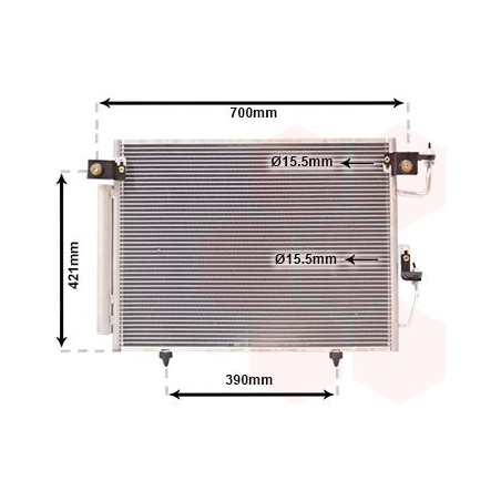 Condenseur avec bouteille