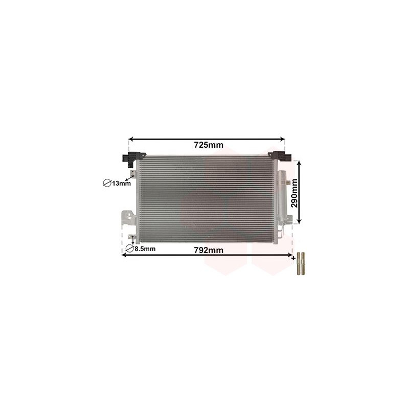 Condenseur avec bouteille