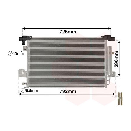 Condenseur avec bouteille