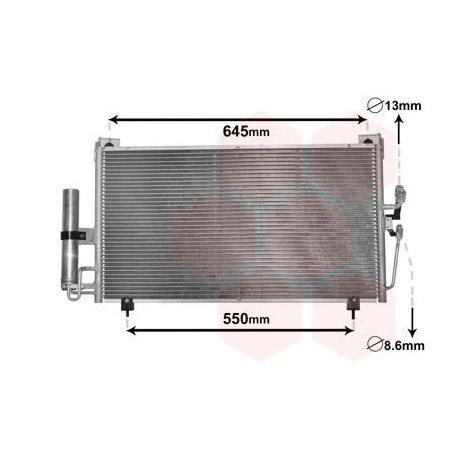 Condenseur avec bouteille